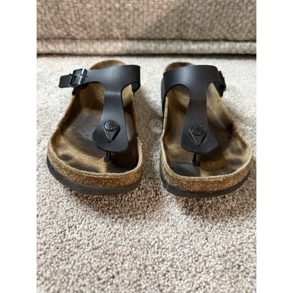 Birkenstock‎ Women's Size 7.5 Gizeh Black Sandals